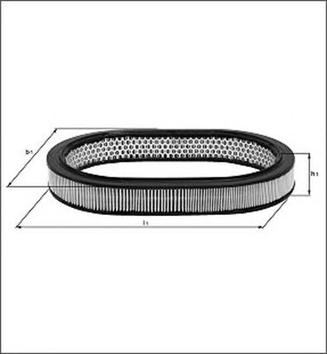 MAGNETI MARELLI 154096913040 -  Воздушный фильтр